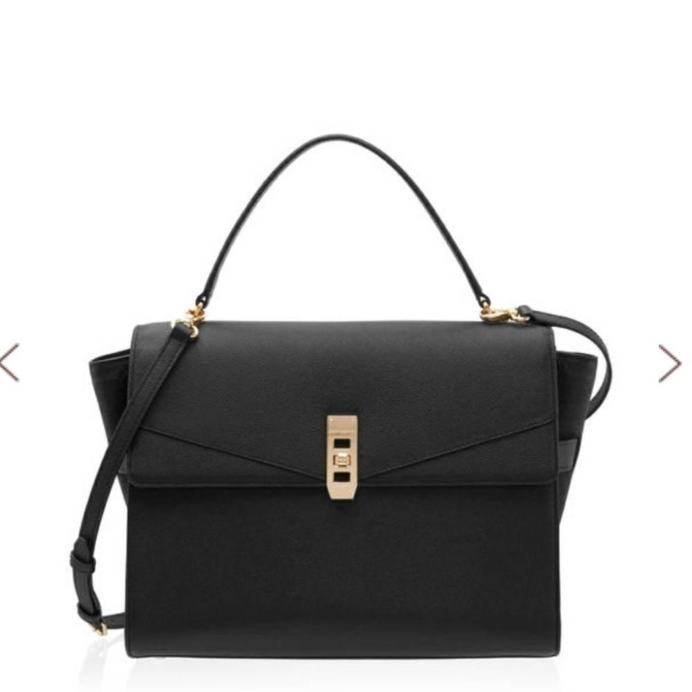 Like new Henri Bendel Large Black Uptown Satchel